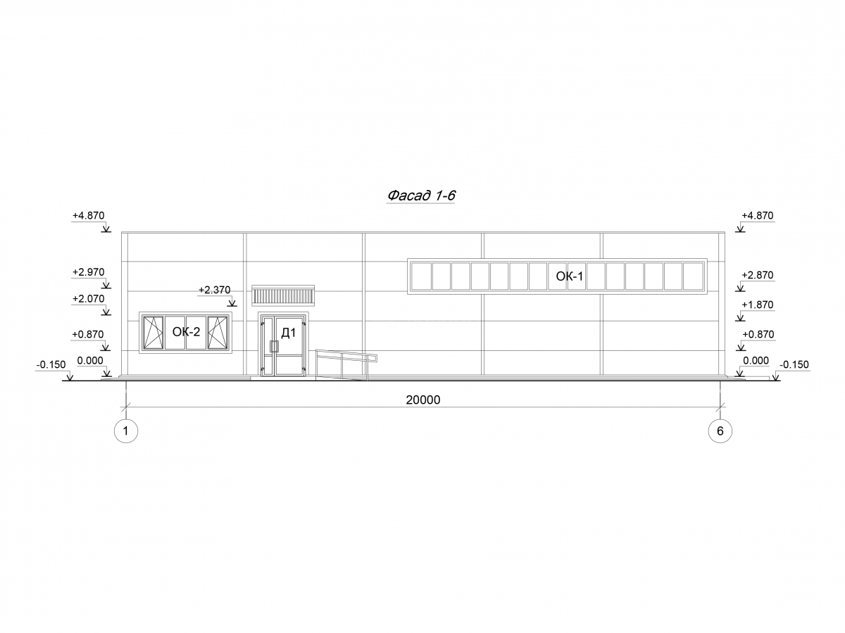 Планировка Магазин из сэндвич-панелей -  фото 8