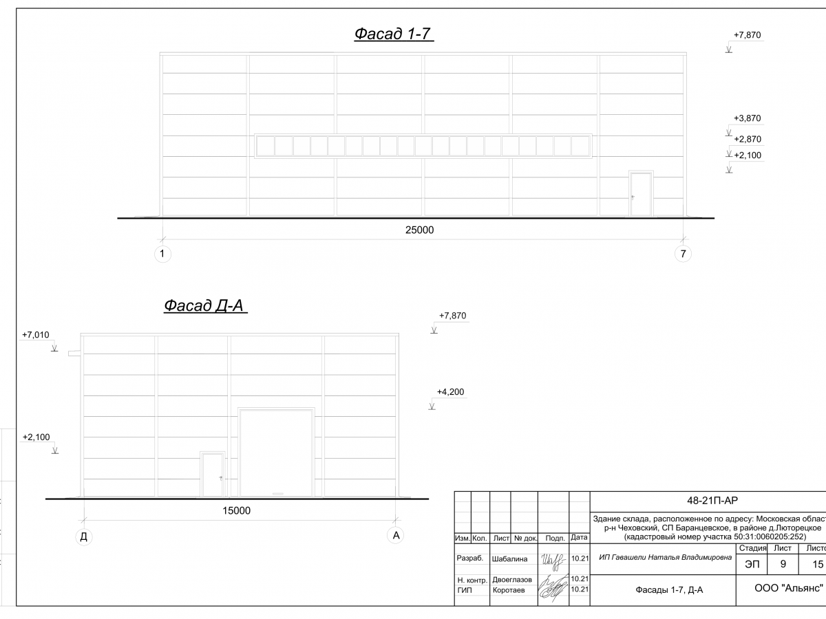 Планировка СТО из сэндвич-панелей -  фото 3